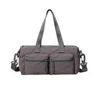 LY&SQ Borsa Tote Morbida per Donne Borsa a Mano Leggera in Nylon, Piccola Borsa a Spalla Trendy e Casual per Fitness Viaggi Lavoro(Deep space gray)