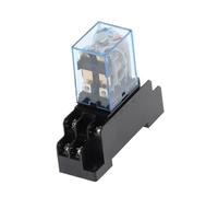 LY2NJ HH62P HHC68A-2Z Micro Mini Relè Elettromagnetico Elettronico 10A 8PIN Bobina DPDT Con Base Presa DC12V,24V AC110,220V(AC 220V)