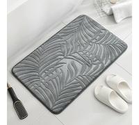 LY4U Memory Foam Bath Mat Antiscivolo, Morbido e Confortevole Tappetino da Bagno, Tappetini da Bagno Super Assorbenti Lavabili in Macchina, 40x60 CM