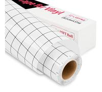 Lya Vinyl Pellicola di trasferimento forte adesiva plotter per plotter in vinile, 30.5x457.5 cm, Cricut, pellicola di trasferimento per decorazioni di feste