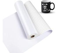 Lya Vinyl Pellicola in vinile per plotter Cricut, bianco opaco, 30,5 cm x 1525 cm (50 piedi), per CRI-Cut, Silhouette Cameo, pellicola in vinile per taglierina artigianale