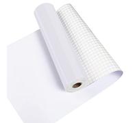 Lya Vinyl Rotolo di vinile permanente, 30 cm x 12.2 m vinile permanente bianco lucido per Cricut, vinile autoadesivo per regali fai da te, festa di compleanno, decorazione di Natale