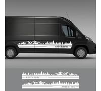 LYABYT Adesivi Laterali per Porta del Furgone Camper Grafica per Auto Decorazioni per la Montagna Decalcomanie Accessori per Tuning , per Fiat Ducato Peugeot Boxer Citroen Jumper