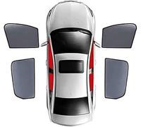 LYangr Tendine Parasole Auto per Toyota Yaris 2007-2011 Visiera Anteriore Posteriore Parabrezza Telaio Tenda Parasole Auto Finestrini,C/4pcs-doors-window