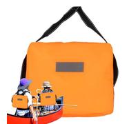 lyanny Cuscini Di Lancio Nautici - Cuscino Salvagente da Lancio ad Alta Galleggiabilità con Cintino,Galleggiante Impermeabile Con Cintura Banda Riflettente Alta Galleggiabilità Sicurezza