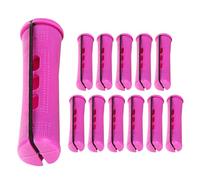 lyanny di curling senza calore, bigodini per le donne | 12x strumenti di acconciatura con elastici | STYLER senza calore, strumento portatile per l'uso domestico e di viaggio