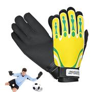 lyanny Guanti da Portiere | 1 Paio Guanti Portiere Giovanili - Accessori Sportivi Calcio Imbottiti Traspiranti per Allenamento Scuola Competizioni