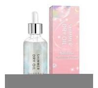 lyanny Olio per il corpo scintillante, luccicante per il corpo | Evidenziatore viso secco da 15 ml per glitter corpo - Olio scintillante per il corpo, trucco illuminante copertura totale per una