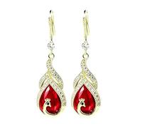 lyanny Orecchini A Forma Di Per Donna,Pendente Vintage Con Charm E Scintillante | Orecchini a Goccia per le Donne | Ideale per matrimonio, party formale, spiaggia, compleanno, festa di laurea,