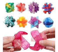 lyanny Puzzle e puzzle del cervello | Giochi di intrattenimento tradizionali cinesi - Giocattoli - Adatto anche per bambini adulti studenti anziani casa e decorazioni per la casa