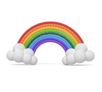 lyanny Sensory Stick | Bacchette flessibili in silicone testurizzato Fidget per bambini - Giocattolo morbido da masticare come ricompensa per adolescenti studenti ragazzi ragazze