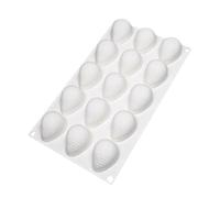 lyanny Stampo per Dolci, Stampo 3D Con 15 Cavità A Forma Di Fragola, Accessorio Da Cucina Per Dolci, Flessibile Per Fondente, Cioccolatini E Cheesecake