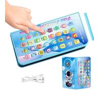 lyanny Telefono Giocattolo - Smartphone Giocattolo Pieghevole | Giochi Educativi di Disegno,per Bambini Maschi Prescolari, Casa, Sala Giochi, Cameretta, Asilo , Materna, Compleanno, Vacanze, Viaggi,