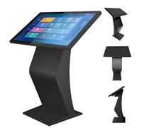 LYAYYDS Chiosco Self-Service, chiosco interattivo da 21,5"/32" con Display Touch Screen IPS HD 1080P, segnaletica Digitale da Pavimento Resistente alle intemperie per Esterni/Interni Black-32