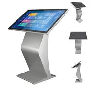 LYAYYDS Chiosco Self-Service, chiosco interattivo da 21,5"/32" con Display Touch Screen IPS HD 1080P, segnaletica Digitale da Pavimento Resistente alle intemperie per Esterni/Interni Silver-32