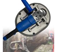 LYAYYDS Decornatore Elettrico per bovini, Macchina per Tagliare corni per bovini di Grandi Dimensioni,Decornatore Elettrico Veloce, Strumento per decornare allevamenti di agnelli di bovini 220VBlue