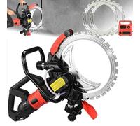 LYAYYDS Sega per calcestruzzo ad Alta Resistenza da 9500 W, taglierina a Umido/Secco da 16", profondità di Taglio di 11,4", Pompa dell'Acqua Automatica e Freno di Sicurezza 1blade
