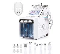 LYAZFC Idrogeno Ossigeno Piccole Bolle Strumento di Bellezza Acqua Ossigeno HydraFacial dermoabrasione Macchina Macchina per la Pulizia della Pelle del Viso,7 in 1