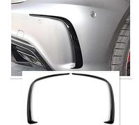 LYBH 2 Pz ABS Auto Nero Paraurti Posteriore Splitter Spoiler Canard per Mercedes Benz W176 Sport Classe A A200 A250 A45 2013-2016