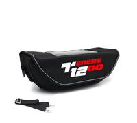 LYBH Borsa Da Manubrio Per Moto Per Y&amaha Super Tenere Tenere 1200 Tenere 1200, Borse Portautensili, Borse Portautensili Impermeabili Moto accessori(NERO 1)