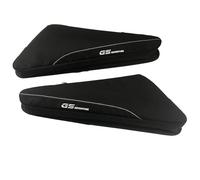 LYBH Borse Da Paramotore Per Moto Per B&MW R 1200 R1200 GS LC ADV R1250GS R 1200 RS R1250RS, Borsa Da Viaggio, Kit Di Stoccaggio Per Telaio Borse Per Barre Paramotore(NERO 2)