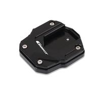 LYBH Cavalletto Laterale Moto Per BMW C400X C400GT K51 2019-2023 Piastra Di Supporto Estensione, Appoggio Per Cavalletto Allargato Cavalletti Cuscino(NERO 1)