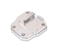 LYBH Cavalletto Laterale Moto Per BMW C400X C400GT K51 2019-2023 Piastra Di Supporto Estensione, Appoggio Per Cavalletto Allargato Cavalletti Cuscino(Argento1)