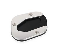 LYBH Cavalletto Per Moto, Cuscino Per Sella Allargato Per BMW R1200GS 2004-2012 Piastra Di Supporto Cavalletto Laterale, Estensione Del Piede Cavalletti Cuscino(Argento)