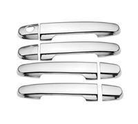 LYBH Coprimaniglia Esterna Cromata Per Portiera Auto, Con Finitura A Specchio, Per Toyota Per Corolla E140 E150 2007-2013 Ricambio Protezione Maniglia Portiera(1Buco della serratura)