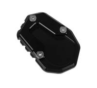 LYBH Estensione Del Supporto Laterale Per Moto Per BMW F900R F900XR 2019-2026 Piastra Di Supporto Del Cavalletto Allargata Cavalletti Cuscino(NERO 1)