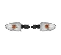 LYBH Luci Frecce di Direzione Indicatori di Direzione Anteriori E Posteriori per Moto per B&MW K1200R/S K1300R F650GS F800GS F800R F800S R1200GS 2004-2013(Chiaro)