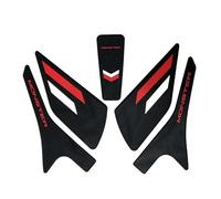 LYBH Moto Adesivo Decal Kit Rilievo del Carro Armato del Carburante Modifica Protezione Anti Slip per Ducati Monster 937 950 SP 2021 2022 2023 Adesivo per Serbatoio Benzina
