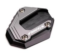 LYBH Moto Cavalletto Pad Ingranditore Estensione Piastra di Supporto Laterale per BMW F900GS ADV F 900 GS Adventure F 900GS ADV 2024 2025 Ingranditore del cavalletto(Titanio)