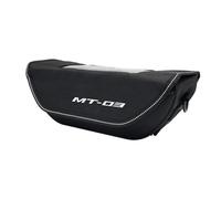 LYBH Pacchetto stoccaggio Borsa da Manubrio per Moto per Y&amaha MT-03 MT03 MT-10 MT10 MT 10 03 Facile da Trasportare Impermeabile Pacchetto Borse per Attrezzi da Viaggio Borsa Laterale(Nero 1)