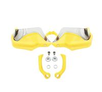 LYBH Paramani Paramani per Manubrio Moto Scudo per B&MW S1000 XR S 1000XR S1000xr 2016-2023 Protezione per Paramani per Moto Copertura Protettiva Manubrio(Set in Titanio Giallo)