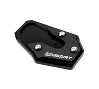 LYBH Piastra Cavalletto Laterale Per BMW R1200RT R1250RT 2014-2020 Supporto Di Estensione Appoggio Per Cavalletto Allargato Cavalletti Cuscino(Black2)