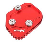 LYBH Piastra Per Cavalletto Laterale Per BMW C400X C400GT K51 2019-2023 Piastra Di Supporto Laterale, Estensione, Estensione, Appoggio Cavalletti Cuscino(Rosso 2)