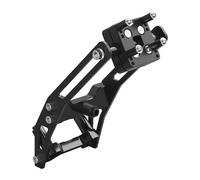 LYBH Supporto Adattatore Per Navigatore Moto Per Ducati Desert X 2022 2023 2024, Supporto Di Espansione Per Traversa, Per Barra Anteriore Accessori Per Supporto Per Navigatore(Nero 3)