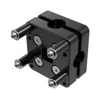 LYBH Supporto Adattatore Per Navigatore Moto Per Ducati Desert X 2022 2023 2024, Supporto Di Espansione Per Traversa, Per Barra Anteriore Accessori Per Supporto Per Navigatore(Nero 1)