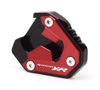 LYBH Supporto Per Cavalletto Laterale Allargato Per BMW S1000XR 2020-2025 Piastra Di Supporto Allargata, Supporto Antiscivolo Cavalletti Cuscino(ROSSO)