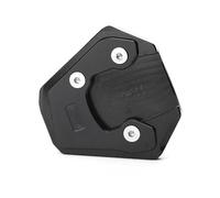 LYBH Supporto Per Cavalletto Laterale Moto Per Suzuki GSR750 Cuscinetto Di Estensione Piastra Di Supporto Di Parcheggio Antiscivolo Cavalletti Cuscino(NERO)