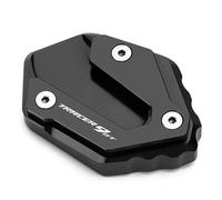LYBH Supporto Per Cavalletto Laterale Moto Per TRACER 9 TRACER 9GT 2021-2023 Estensione Piastra Di Supporto, Supporto Per Cavalletto Cavalletti Cuscino(NERO)