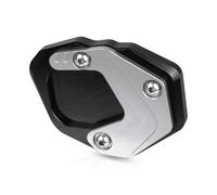 LYBH Supporto Per Cavalletto Laterale Per BMW G310GS 2018-2021 Piastra Di Supporto Per Cavalletto Laterale, Base Allargata, Appoggio Antiscivolo Cavalletti Cuscino(Argento2)
