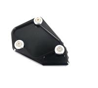 LYBH Supporto Per Cavalletto Laterale Per BMW R1200GS ADV Adventure 2008-2014 Piastra Di Supporto Allargata Per Cavalletto Laterale Cavalletti Cuscino(NERO)