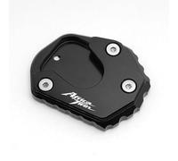 LYBH Supporto Per Cavalletto Laterale Per Moto Per Africa Twin XRV750 RD07 Piastra Di Supporto Laterale, Estensione, Appoggio Cavalletti Cuscino(NERO)