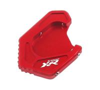 LYBH Supporto Per Cavalletto Laterale Per Moto Per BMW S1000XR 2020-2022 Estensione Per Cavalletto Laterale, Piastra Di Supporto, Appoggio Cavalletti Cuscino(ROSSO)