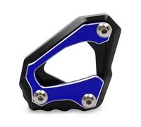 LYBH Supporto Per Cavalletto Laterale Per MT-10 FZ-10 R1M 2015-2023 Supporto Per Cavalletto Laterale Allargato, Piastra Di Supporto Cavalletti Cuscino(Blu2)