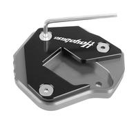 LYBH Supporto Per Cavalletto Laterale Per SUZUKI HAYABUSA GSX1300R GSX-R 1300 2007-2021 Supporto Per Cavalletto Laterale, Piastra Allargata Cavalletti Cuscino(Titanio)