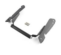 LYBH Supporto Per Navigatore GPS Parabrezza Moto Per TMAX 560 2025, Piastra Di Supporto Per Navigatore GPS Per Smartphone Accessori Per Supporto Per Navigatore(Argento,22mm)