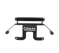 LYBH Supporto Per Piastra Di Navigazione GPS Per Moto Per NMAX 155 2025 Supporto Per Prolunga Manubrio Per Cellulare Accessori Per Supporto Per Navigatore(Argento)